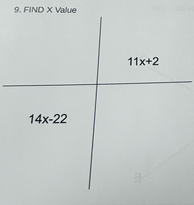 FIND X Value