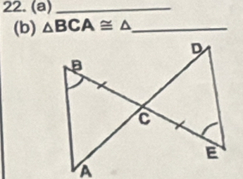 △ BCA≌ △ _