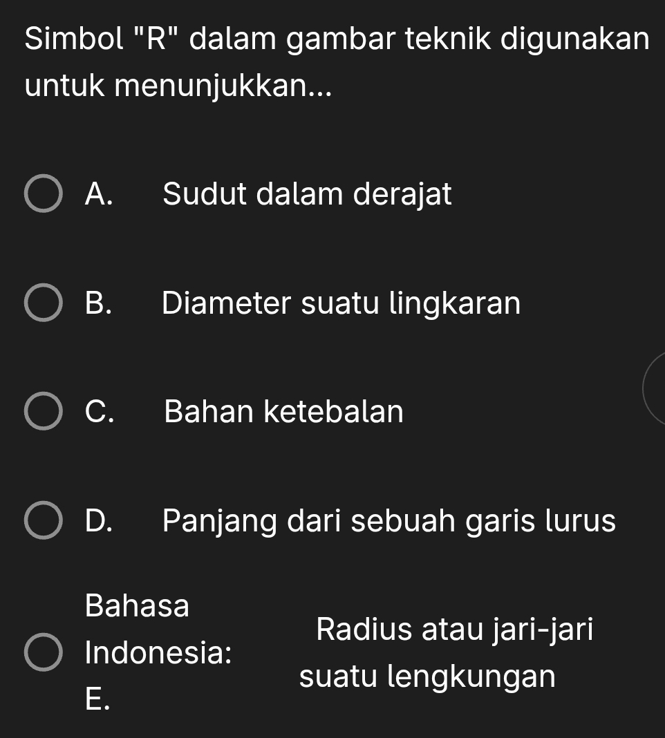 Telah dijawab:Simbol 