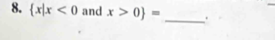  x|x<0</tex> and x>0 = _.