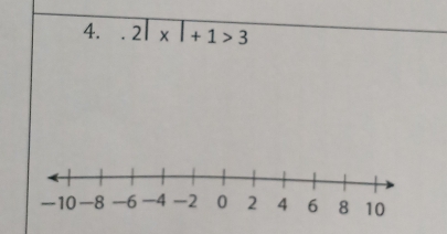 2|x|+1>3