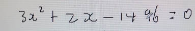 3x^2+2x-1496=0