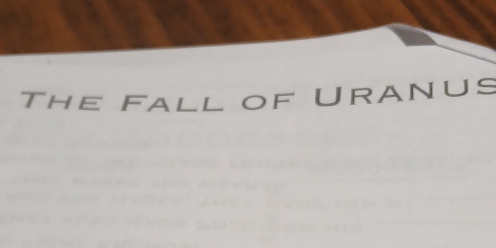 THE FALL OF URANUS