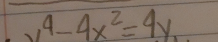 9-4x^2=4y