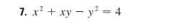 x^2+xy-y^2=4