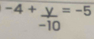 -4+frac vfrac  v/- 