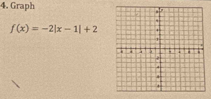 Graph
f(x)=-2|x-1|+2