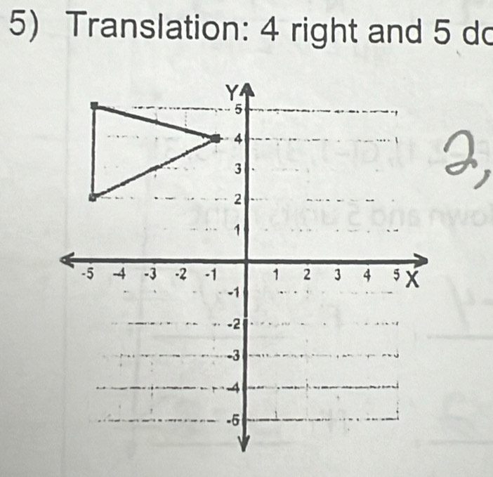 Translation: 4 right and 5 do