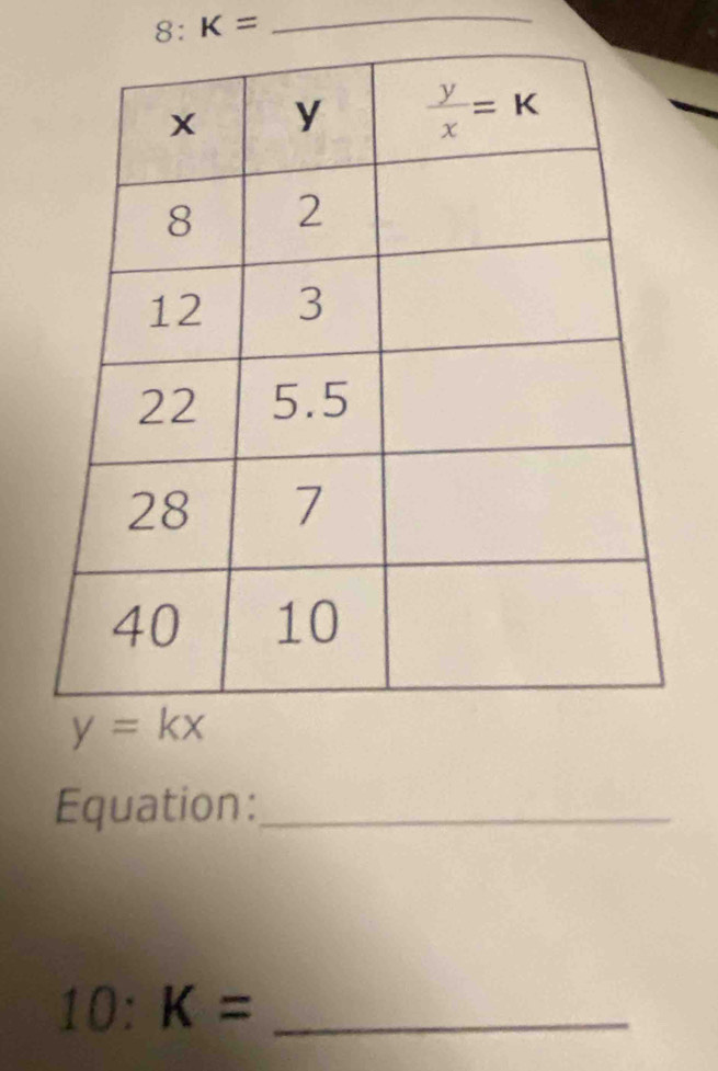 8:K=
_
Equation:_
10:K= _