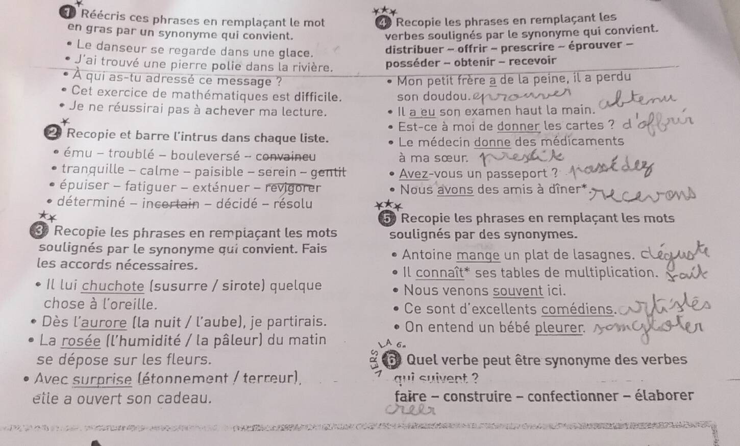 Synonyme De Fatiguer