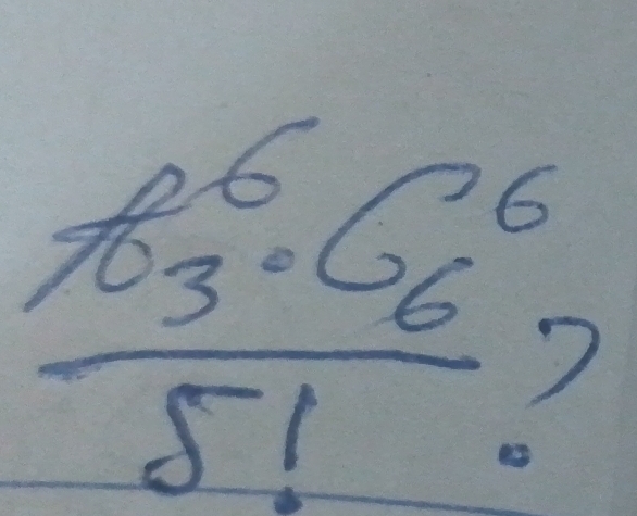 frac 103^6· 6^6_65!?