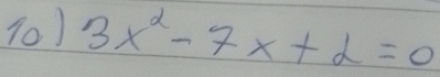 3x^2-7x+2=0