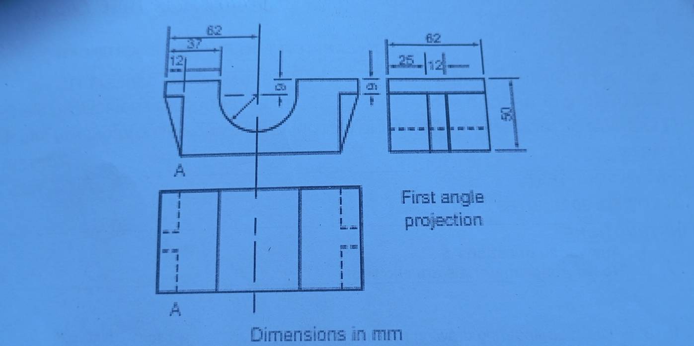 Dimensions in mm