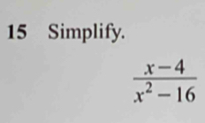 Simplify.