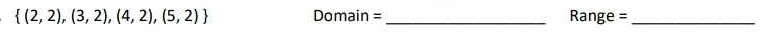  (2,2),(3,2),(4,2),(5,2) _Range =_ 
omain= :