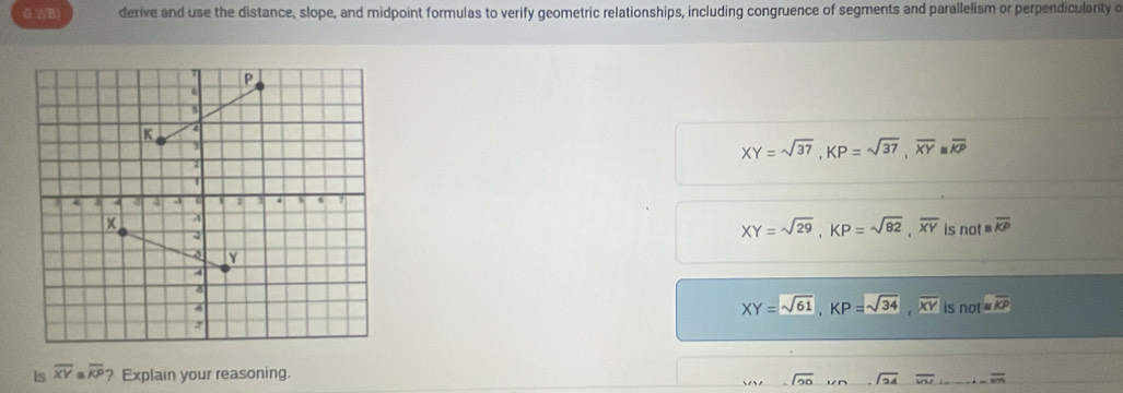 Solved: 0.2/B) derive and use the distance, slope, and midpoint ...