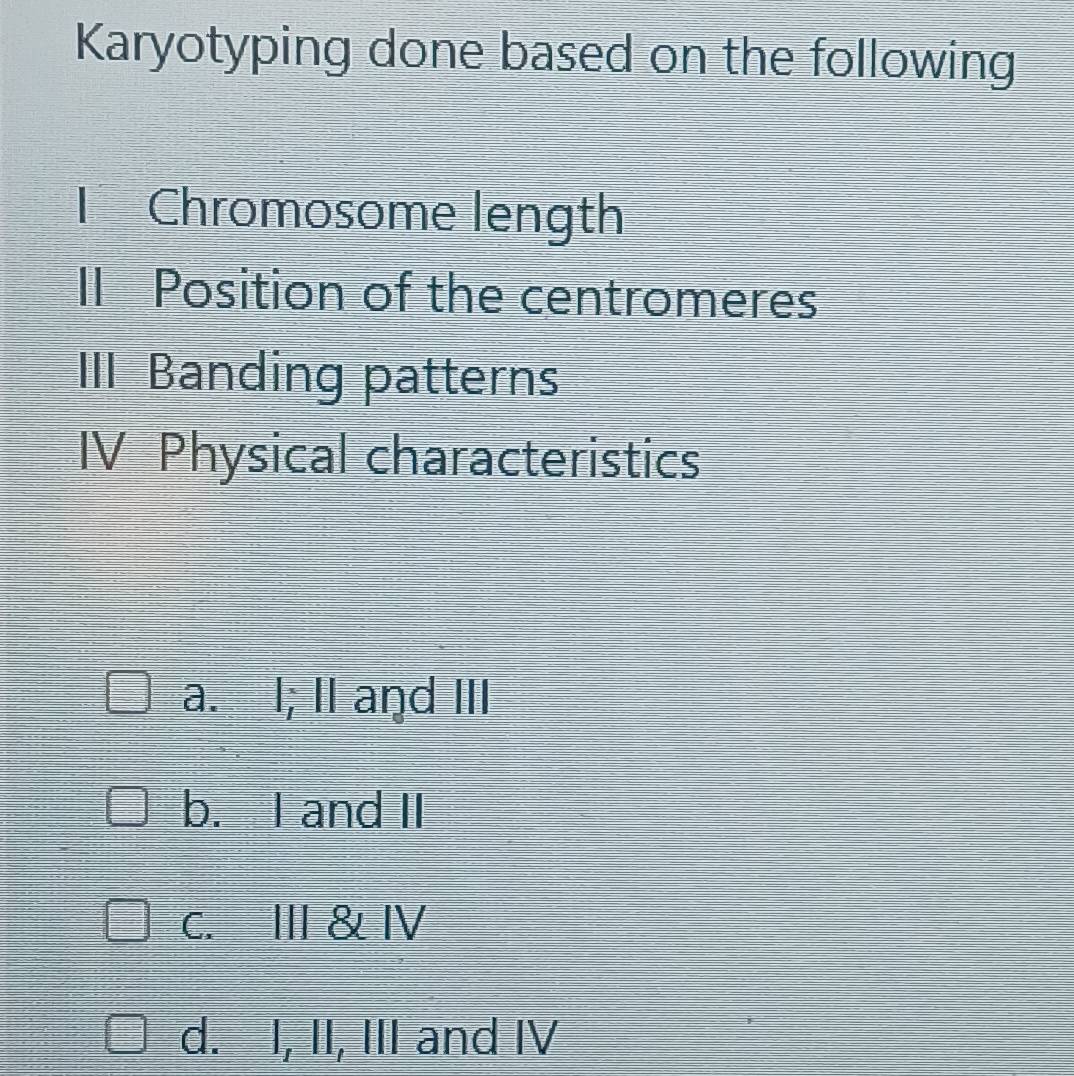 Selesai:Karyotyping done based on the following I Chromosome length Il ...