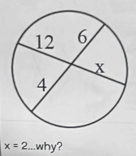 x=2 _ why?