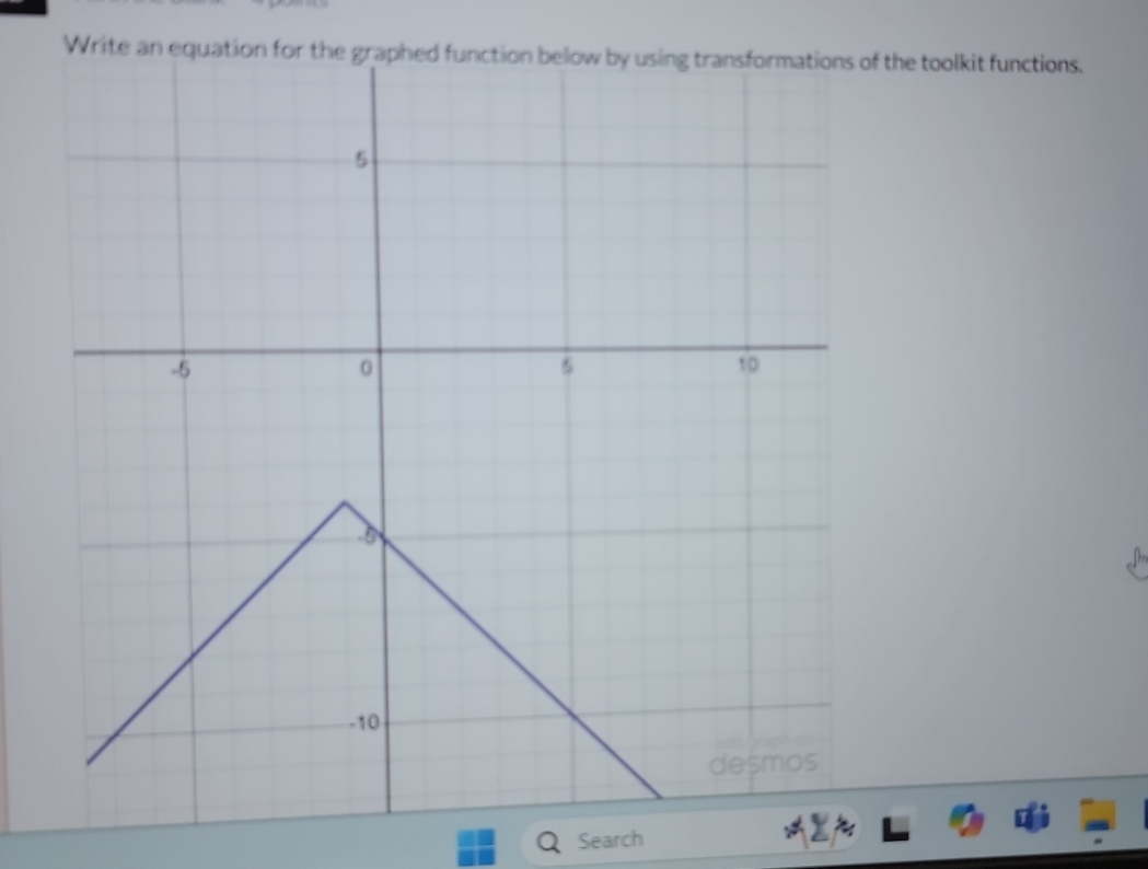 Write an f the toolkit functions. 
Search