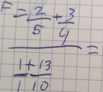 =frac - 2/5 - 3/4 frac 1+131=