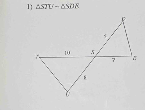 △ STUsim △ SDE