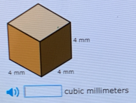 □ cubic millimeters