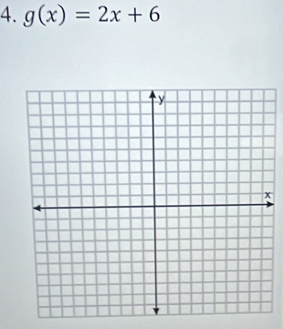 g(x)=2x+6