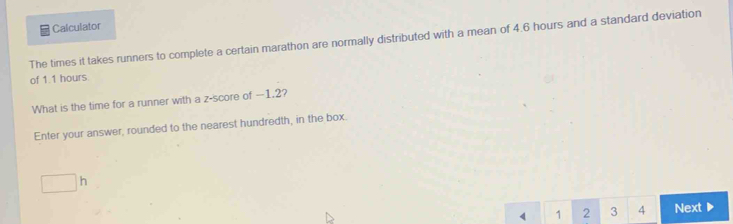 Runners completing a 4.1666-mile loop