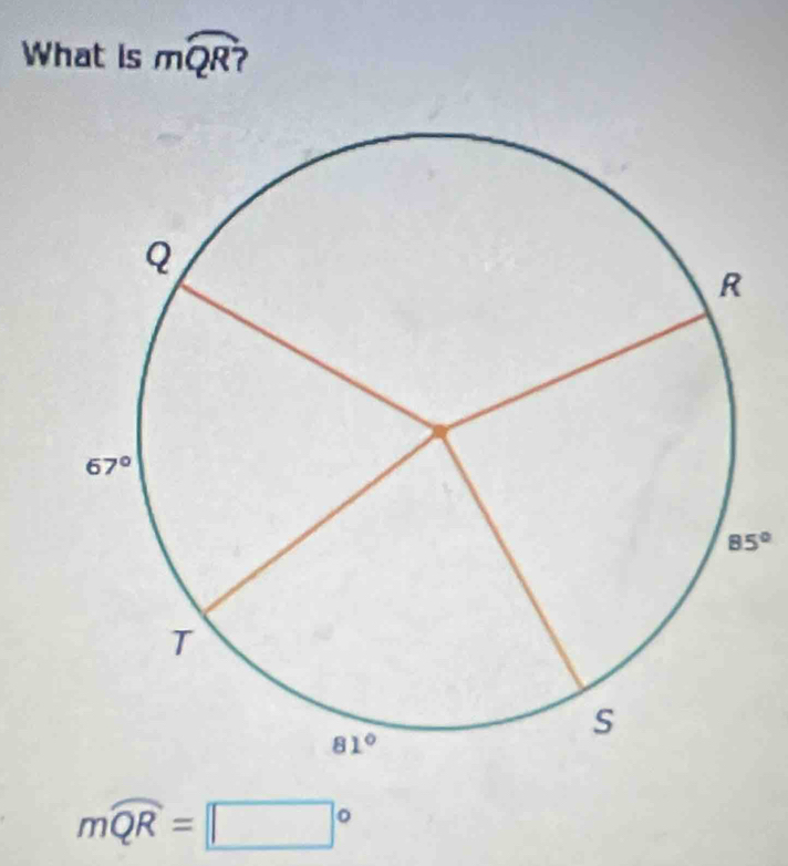 What is mwidehat QR?
mwidehat QR=□°