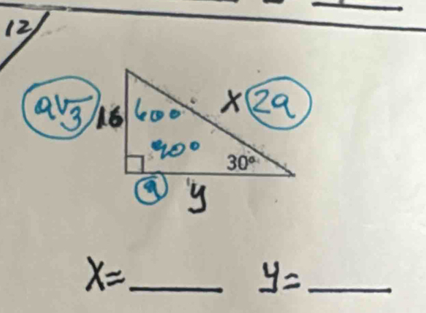 a3
x= _
_ y=