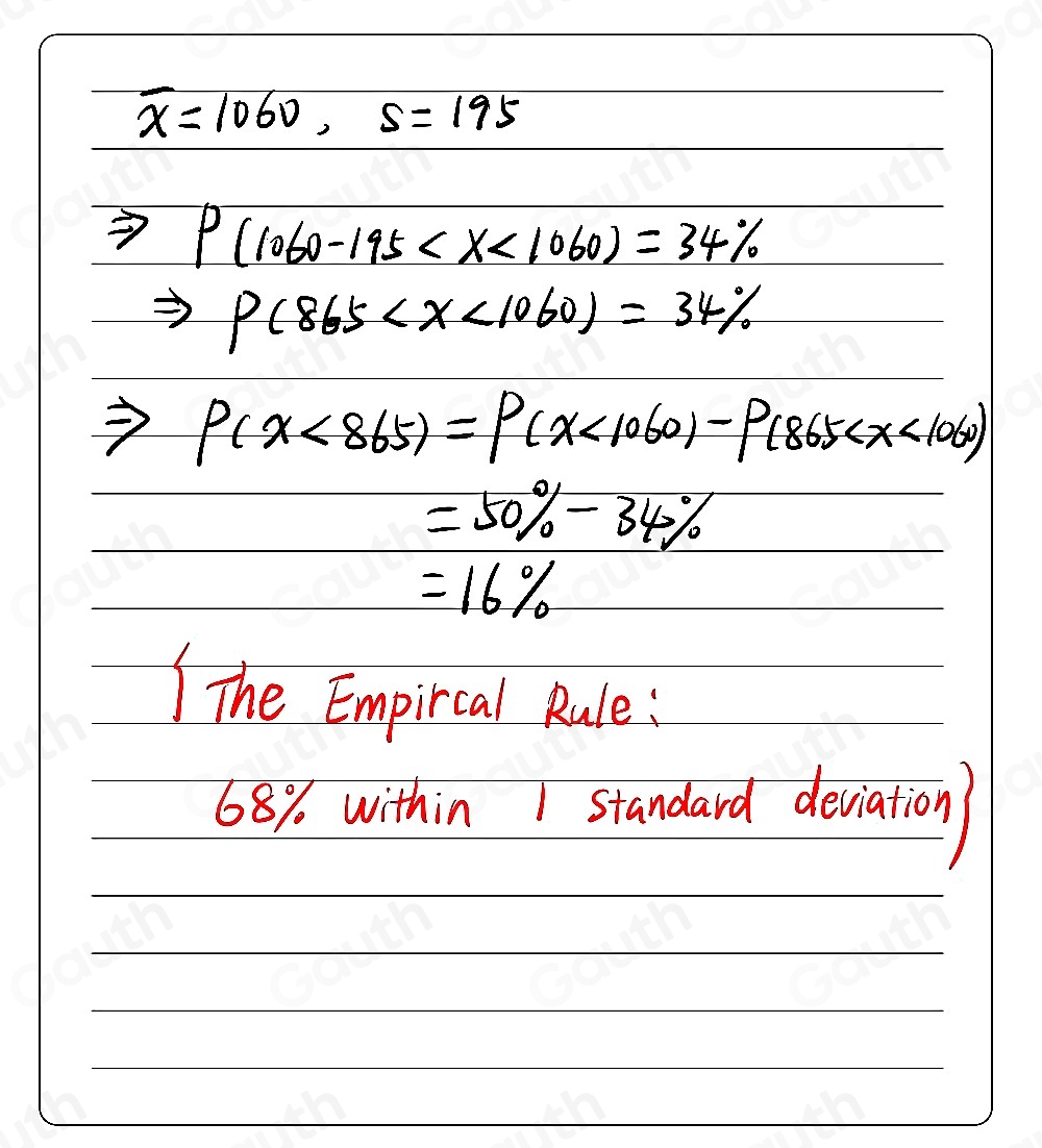 Solved: A random sample of SAT scores has a sample mean of overline x ...