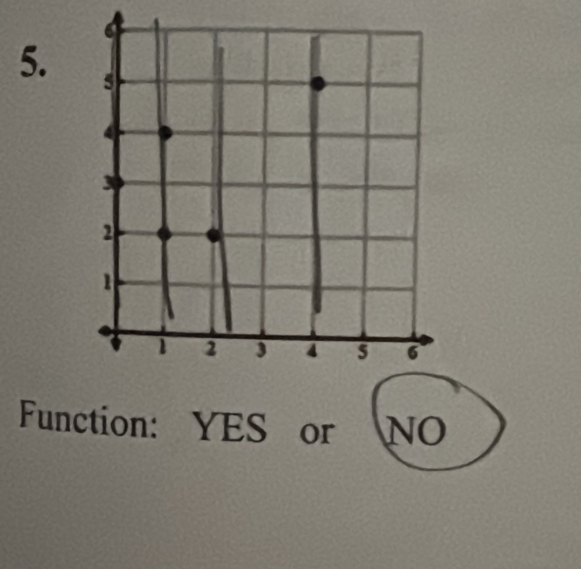 Function: YES or 
O