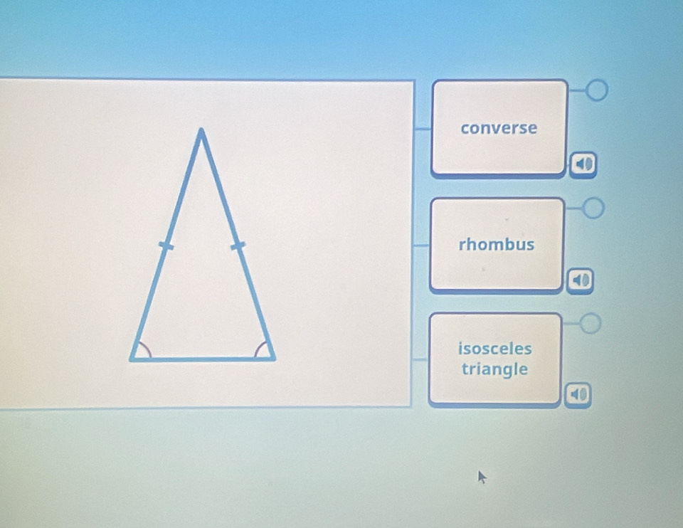 converse
rhombus
10
isosceles
triangle