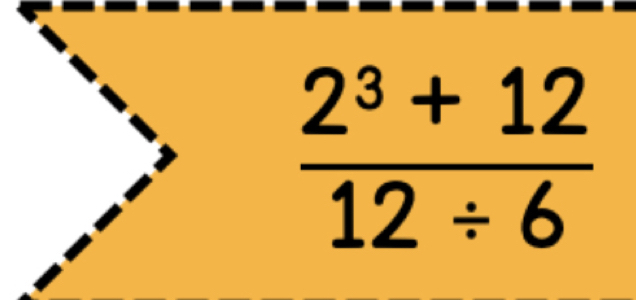  (2^3+12)/12/ 6 