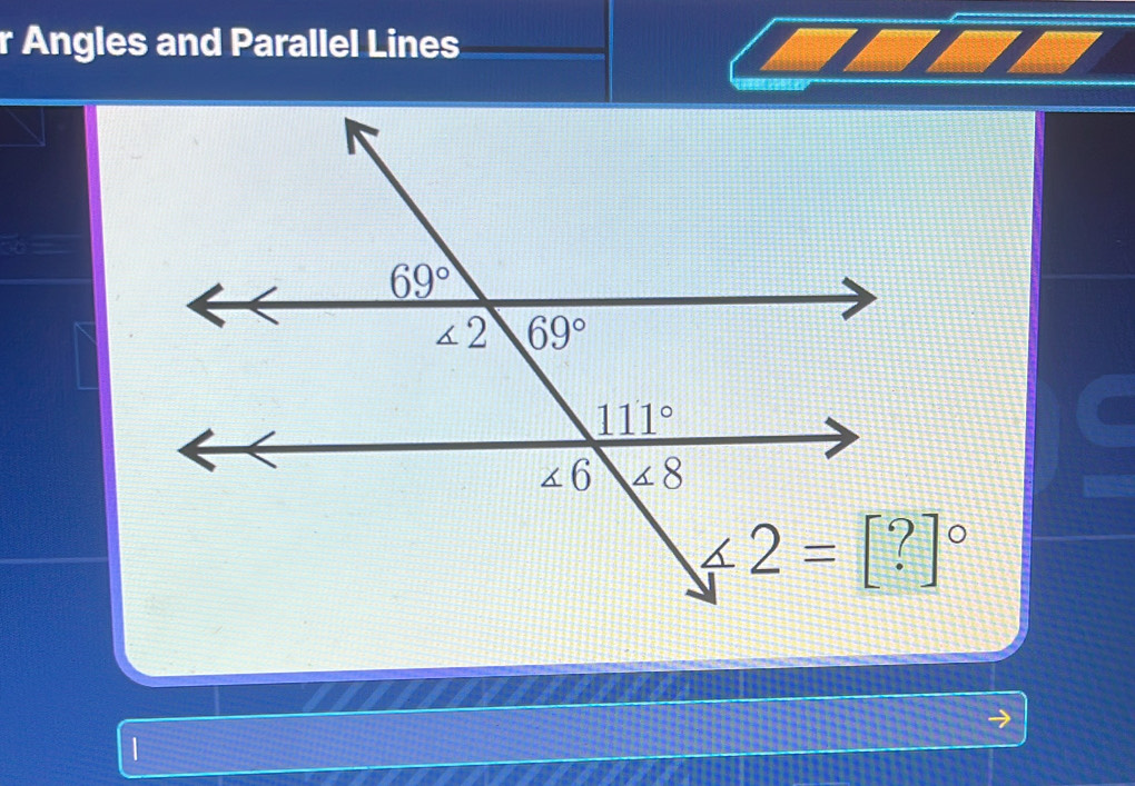 Angles and Parallel Lines