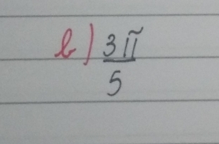  3π /5 