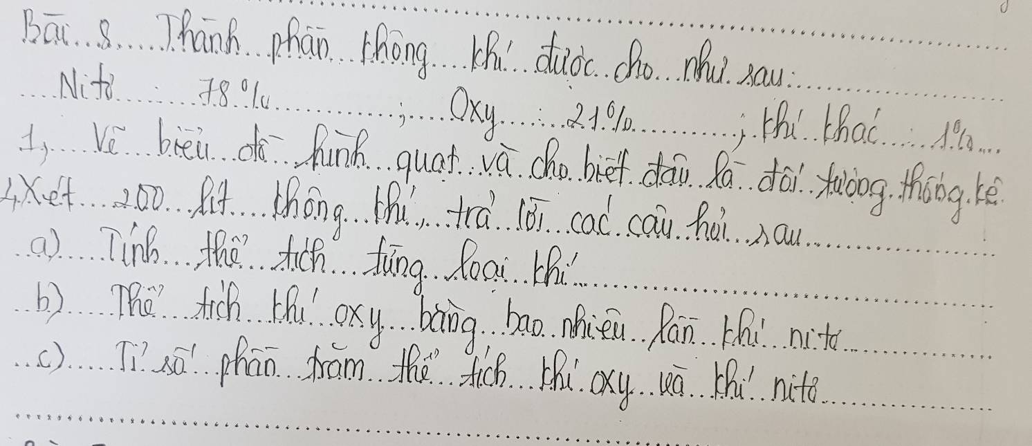 Bāi 8. Thanh phán Zhōng Hhai duo. cho. Mu! saw. 
Nifo8. 10. Ony 21. 010.. 
n 
3. Hh that. 
li Vè bièi dà funk quat vá. cho bef dán Ro dài tobog. thǒog, ke
1. xet00. 84. thōng Hhi. trà 1é. cac cai fi. ow 
a) Tin the foch fung Roai. Hi 
b) Tho fich Hu oxy bang bao Mien. Ran Hai nit 
() TIso! phan dām the shico. Hu axy un. tha! nito