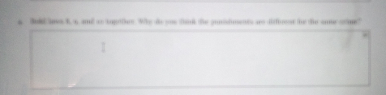 Bold lowsk, 6, and as togothes. Why de one tink the gunisliments are different toe the some ortime" 
*