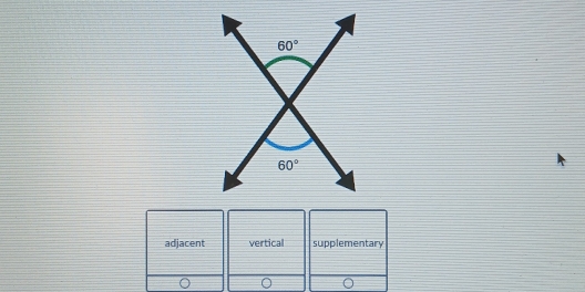 adjacent vertical supplementary