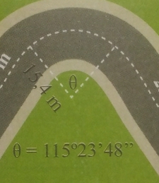 θ =115°23'48''