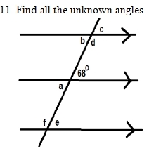 Find all the unknown angles