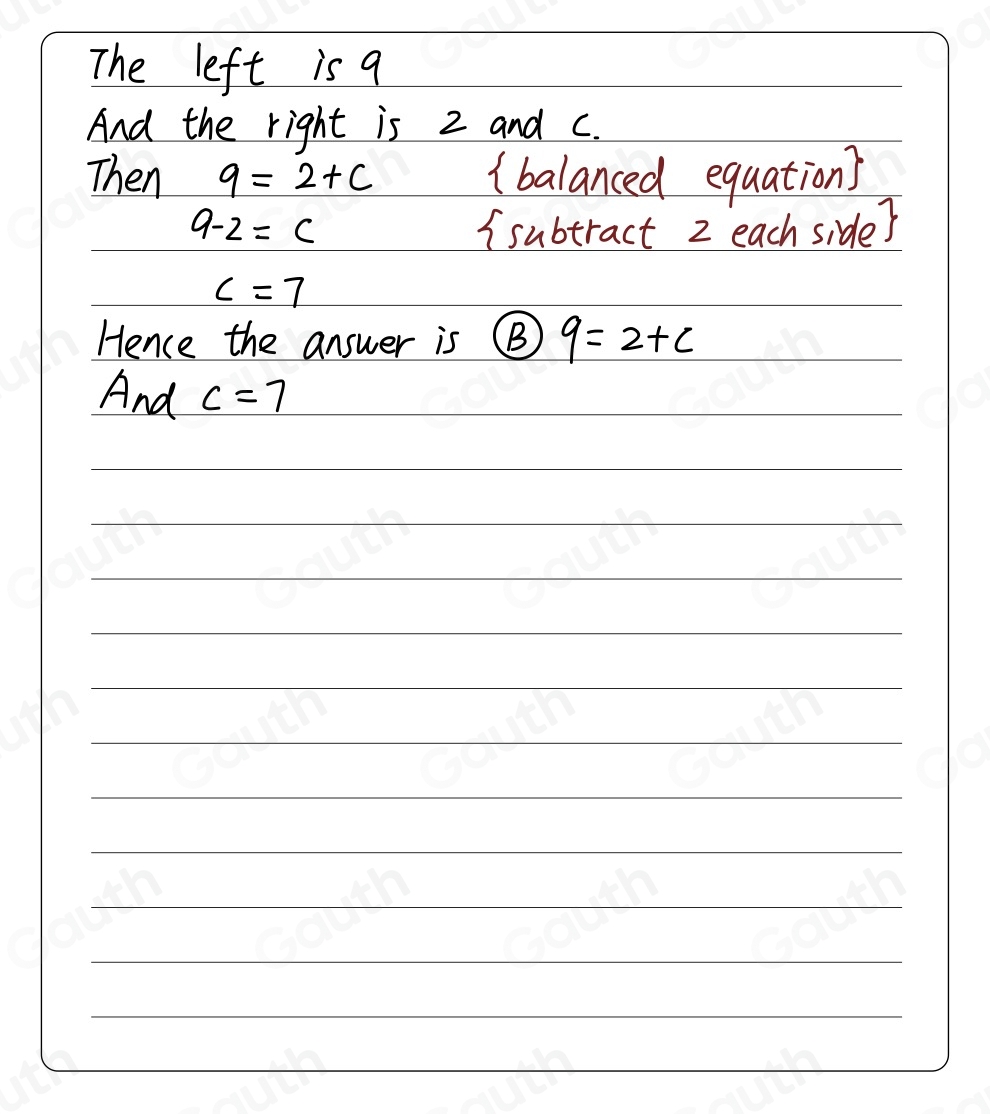 Solved: The hanger image below represents a balanced equation. Select ...