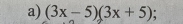 (3x-5)(3x+5);