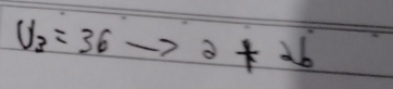 U_3=36 to 2+2b