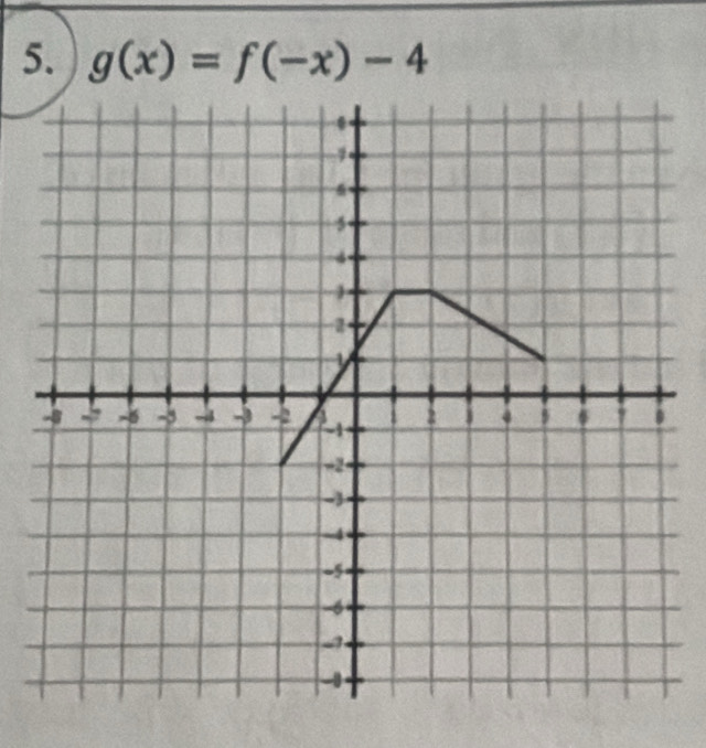 g(x)=f(-x)-4