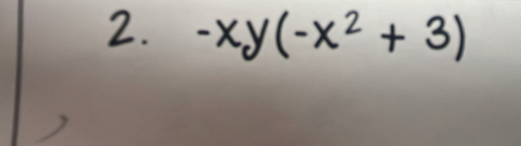 -xy(-x² + 3)