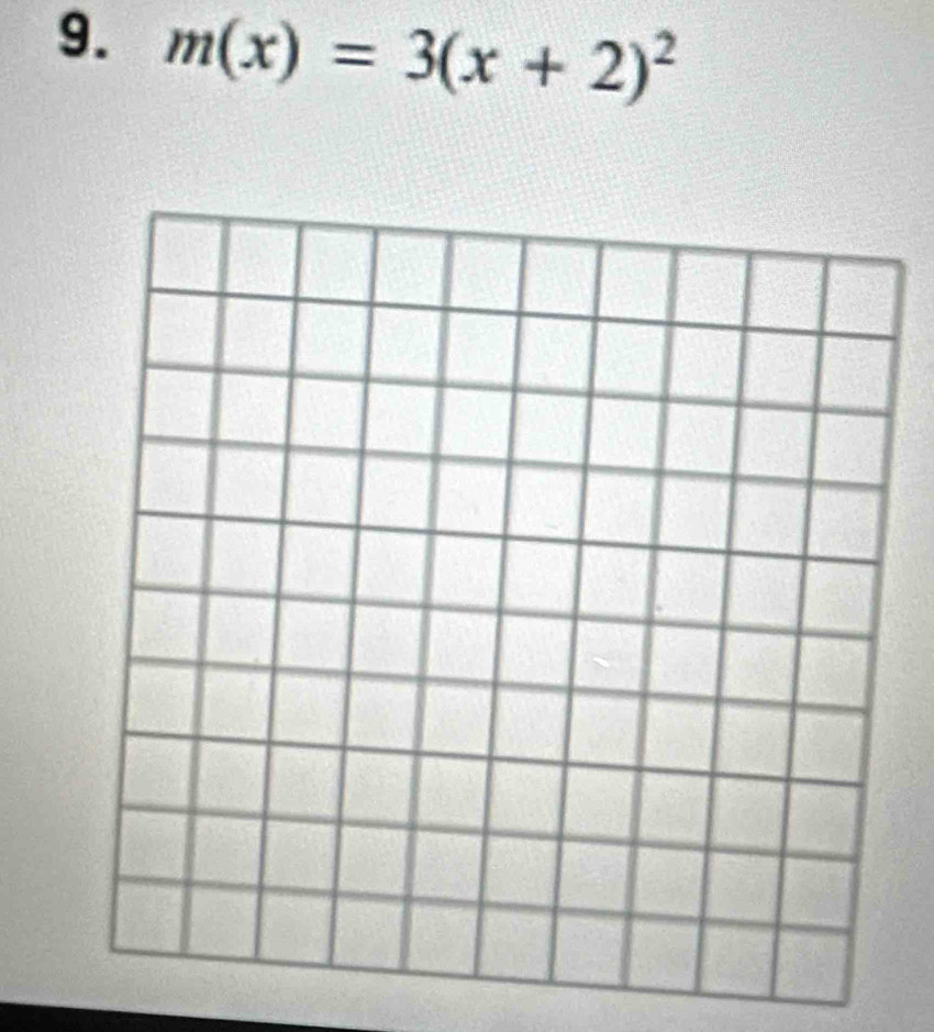 m(x)=3(x+2)^2