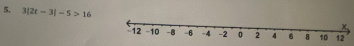 3|2t-3|-5>16