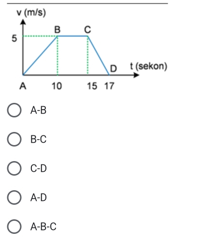 A- B
B -C
C -D
A-D
A-B-C