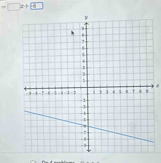 =□ x+-6
x